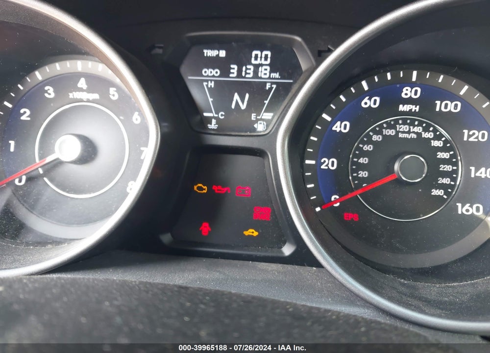 2013 HYUNDAI ELANTRA LIMITED VIN: 5NPDH4AE4DH202375