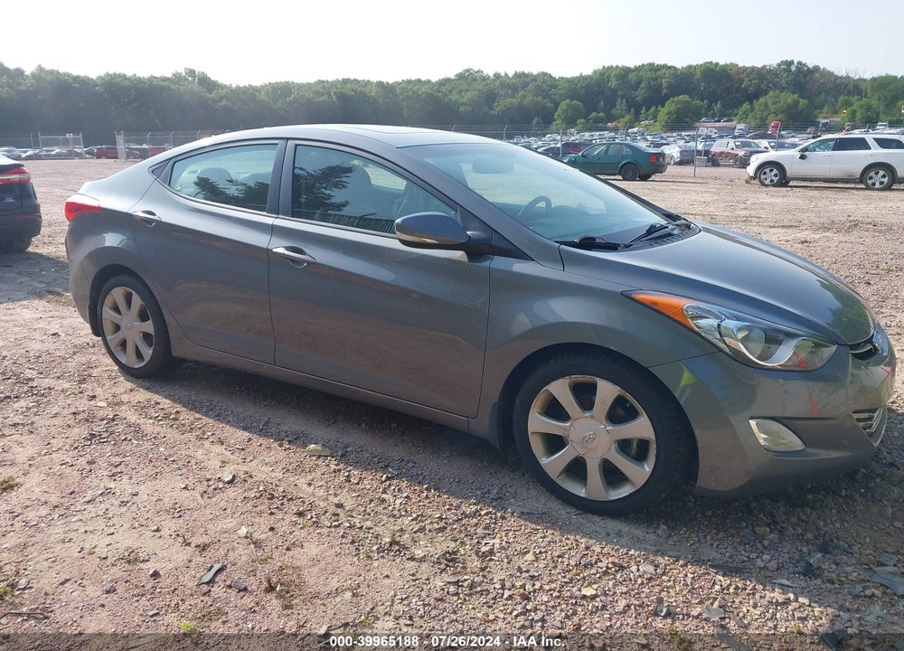 2013 HYUNDAI ELANTRA LIMITED VIN: 5NPDH4AE4DH202375