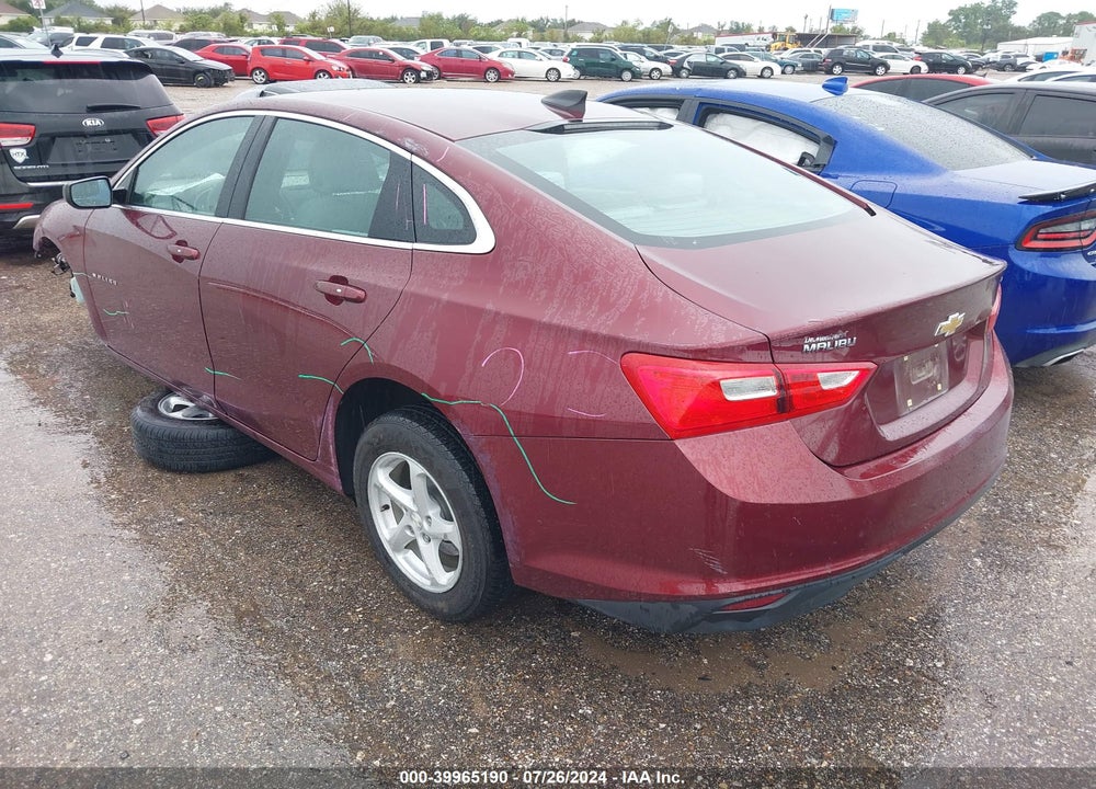 2016 CHEVROLET MALIBU LS VIN: 1G1ZB5ST5GF232132