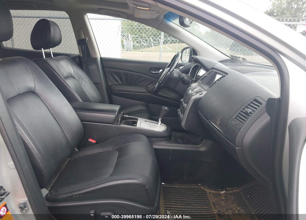 2009 NISSAN MURANO SL VIN: JN8AZ18W09W144493