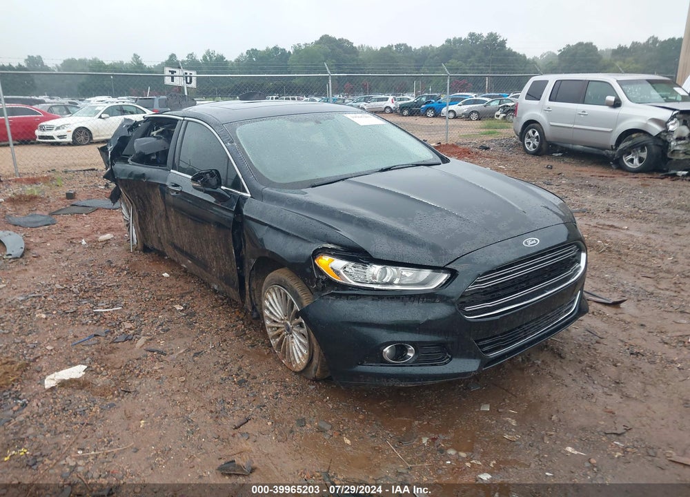2014 FORD FUSION TITANIUM VIN: 3FA6P0K97ER358243