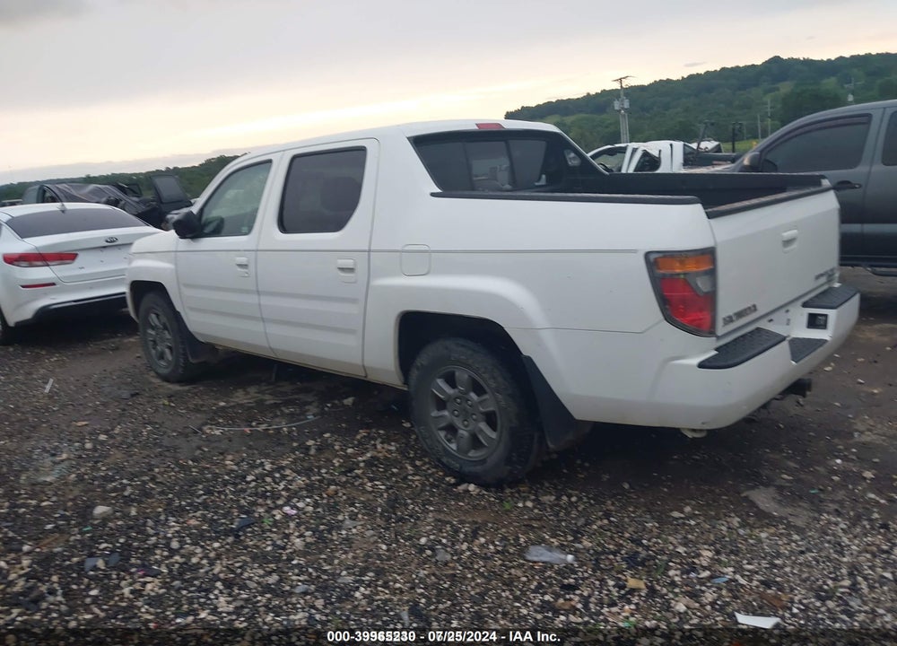 2007 HONDA RIDGELINE RTX VIN: 2HJYK16337H542036