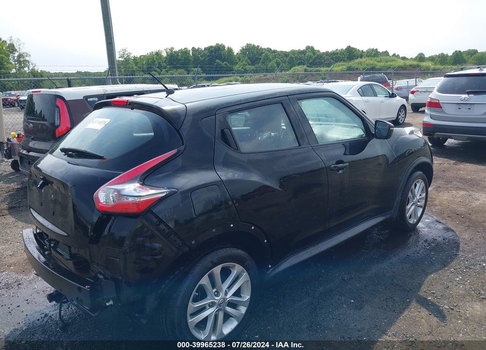 2015 NISSAN JUKE S VIN: JN8AF5MR4FT509531
