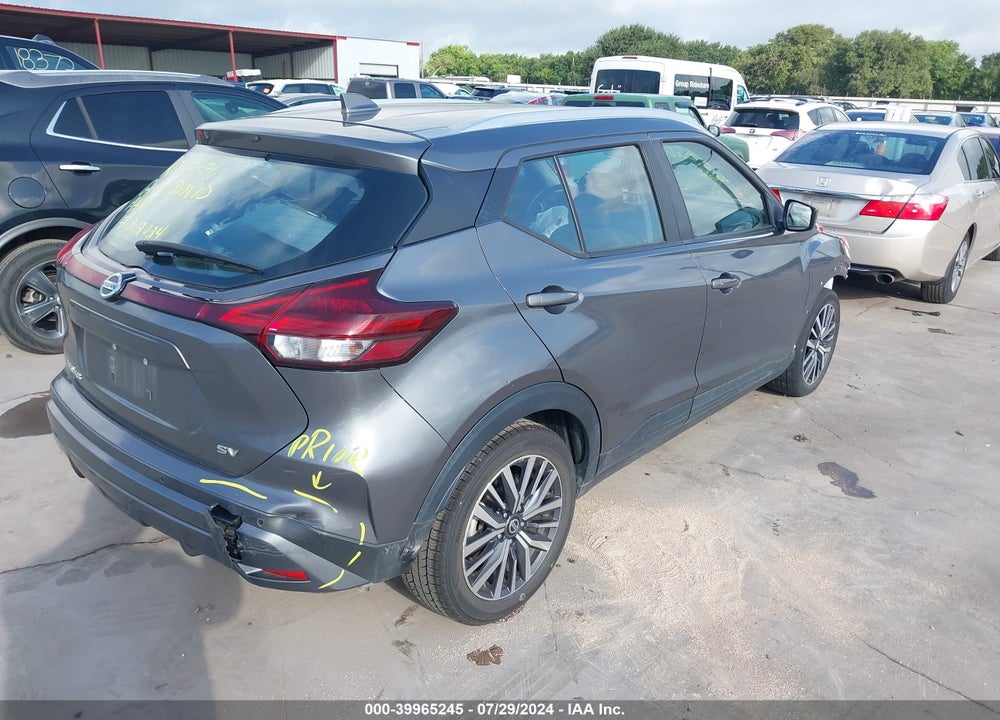 2021 NISSAN KICKS SV XTRONIC CVT VIN: 3N1CP5CV2ML502193
