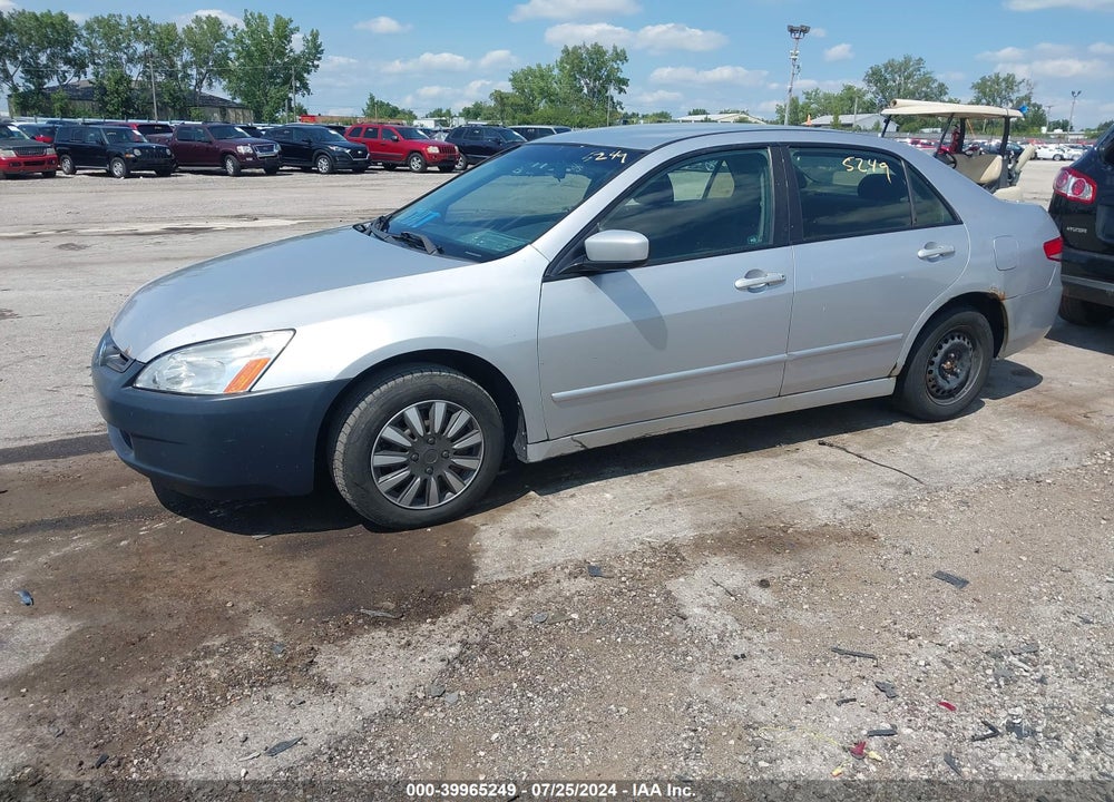 2004 HONDA ACCORD 2.4 DX VIN: 1HGCM55134A003332