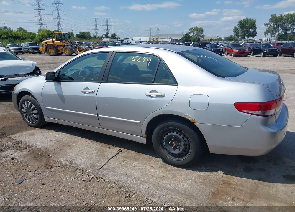 2004 HONDA ACCORD 2.4 DX VIN: 1HGCM55134A003332