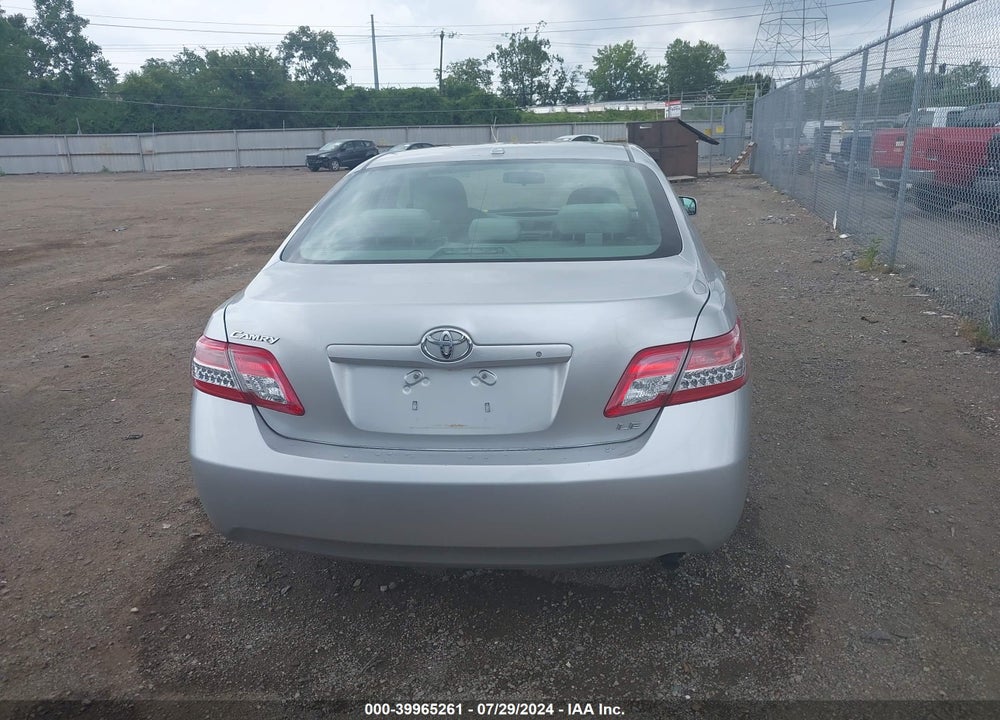 2011 TOYOTA CAMRY LE/SE/XLE VIN: 4T4BF3EK3BR151852