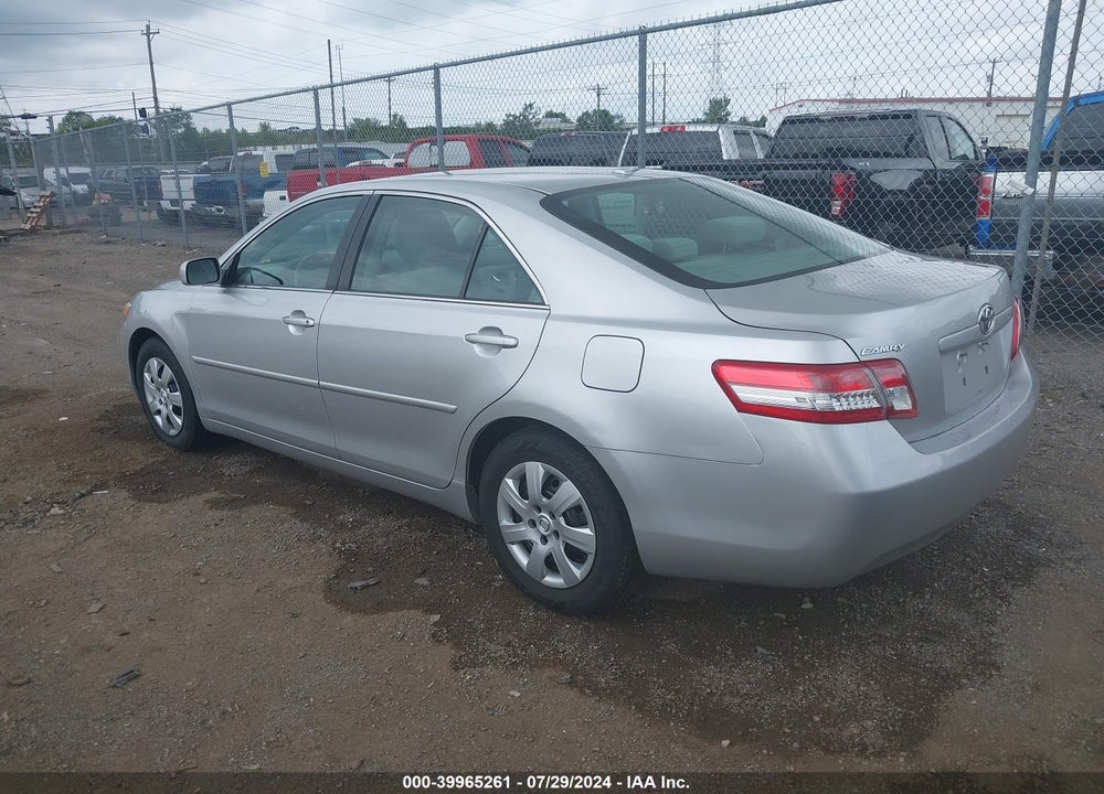 2011 TOYOTA CAMRY LE/SE/XLE VIN: 4T4BF3EK3BR151852