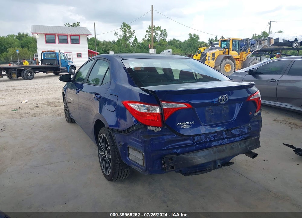 2015 TOYOTA COROLLA L/LE/LE PLUS/LE PREMIUM/S/S PLUS/S PREMIUM VIN: 2T1BURHEXFC454997