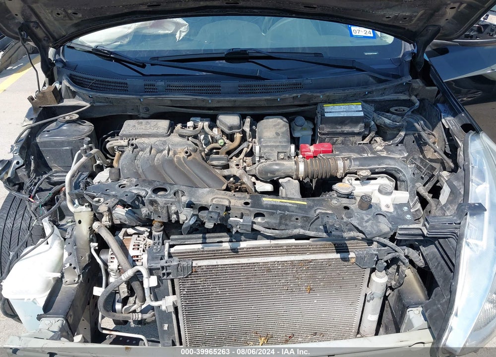 2018 NISSAN VERSA 1.6 S+ VIN: 3N1CN7AP8JL814651