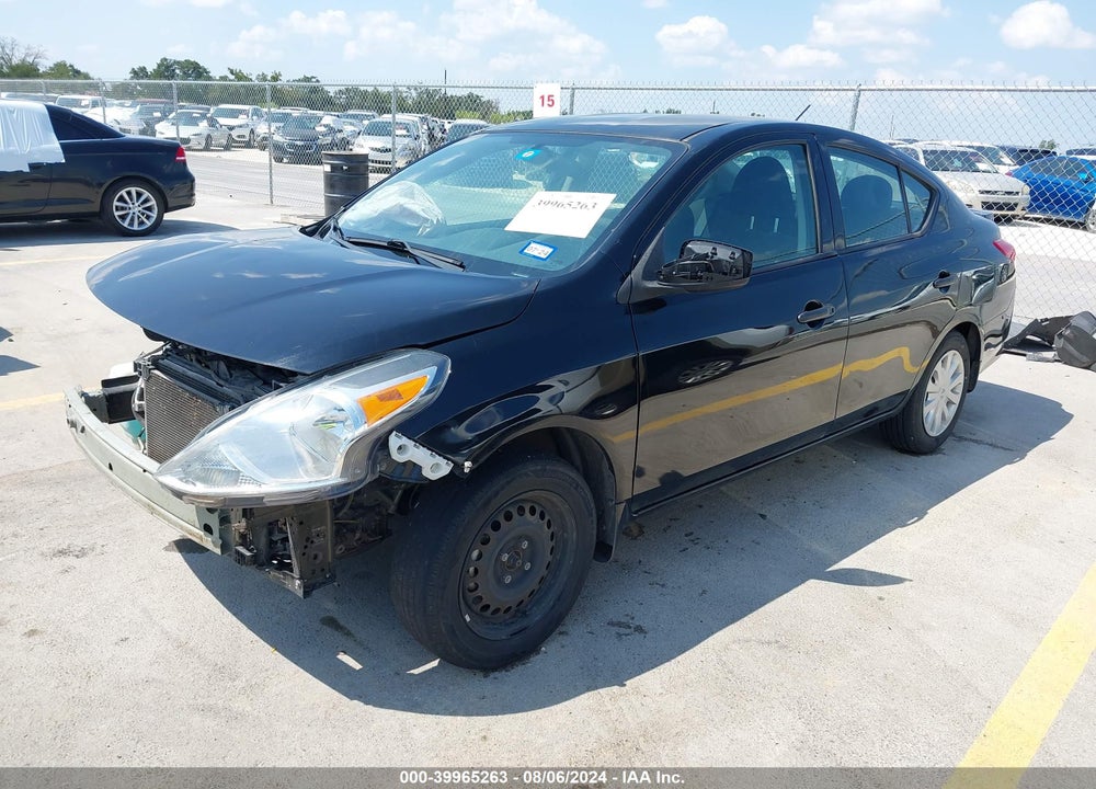 2018 NISSAN VERSA 1.6 S+ VIN: 3N1CN7AP8JL814651