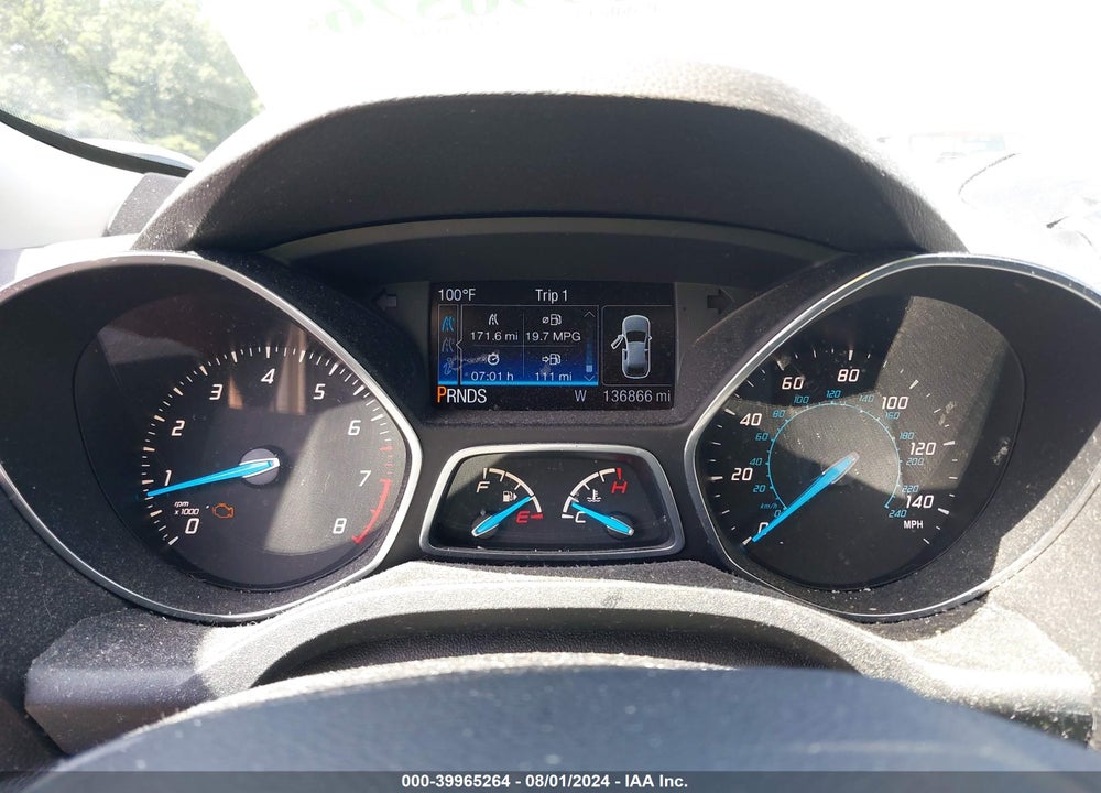 2013 FORD ESCAPE SE VIN: 1FMCU9GX0DUC27515