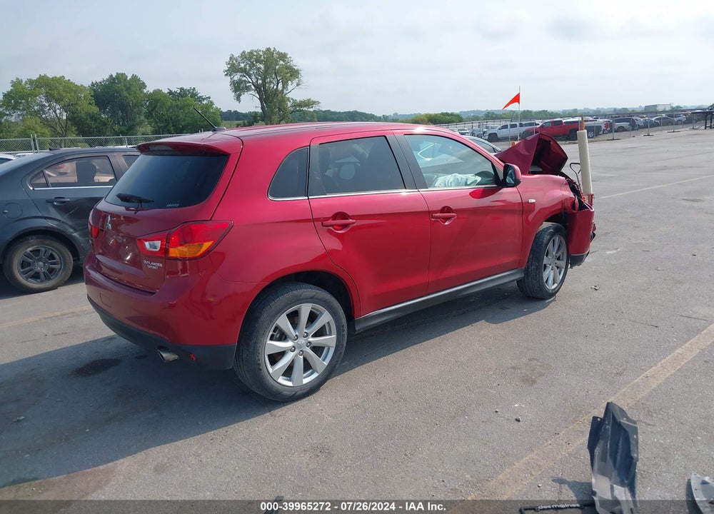 2014 MITSUBISHI OUTLANDER SPORT SE VIN: 4A4AR4AU5EE017902