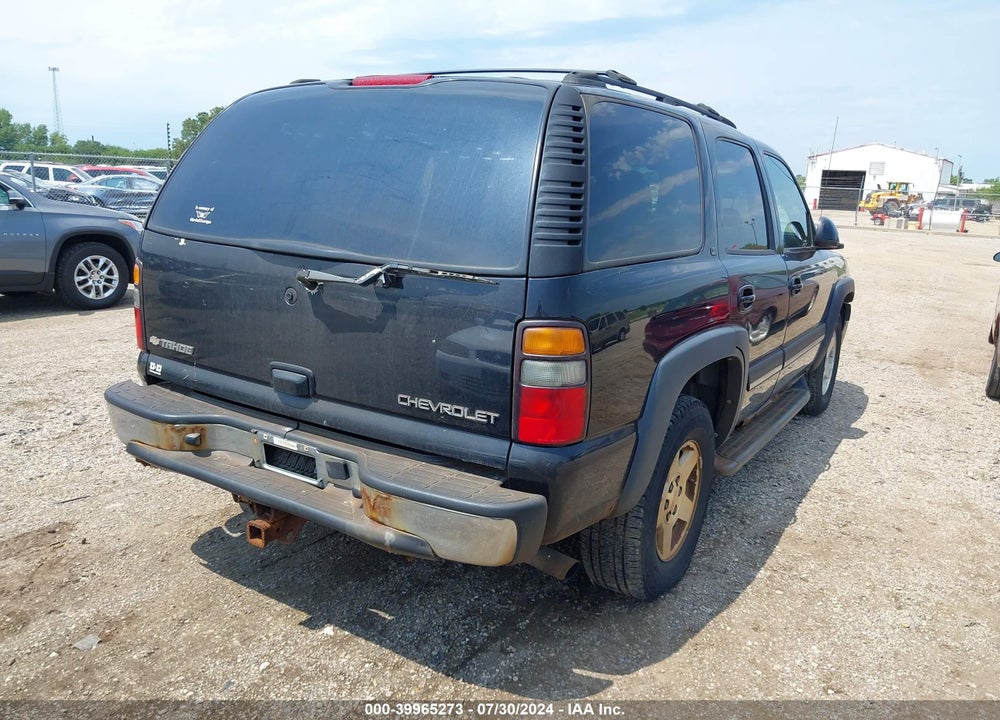 2005 CHEVROLET TAHOE LT VIN: 1GNEK13T45J217703