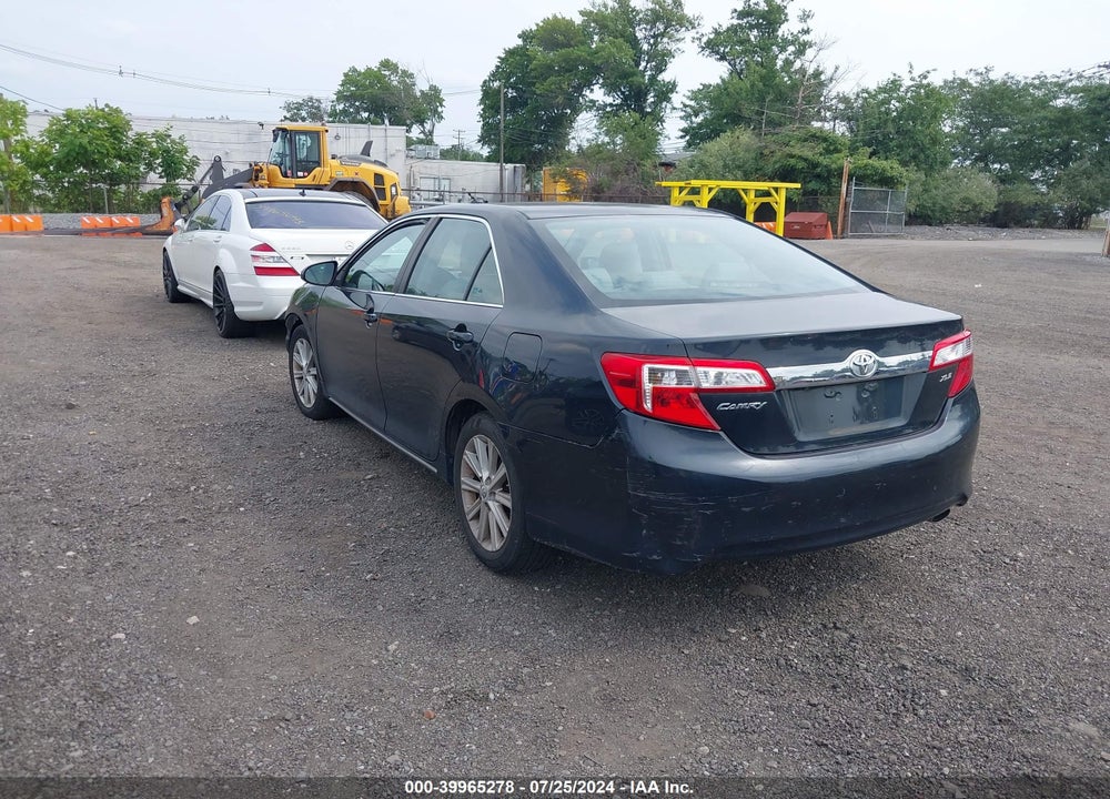 2012 TOYOTA CAMRY XLE VIN: 4T4BF1FK1CR160358