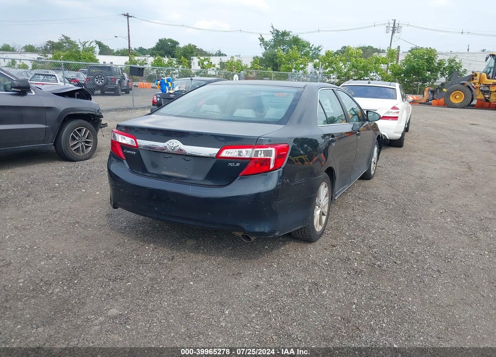 2012 TOYOTA CAMRY XLE VIN: 4T4BF1FK1CR160358
