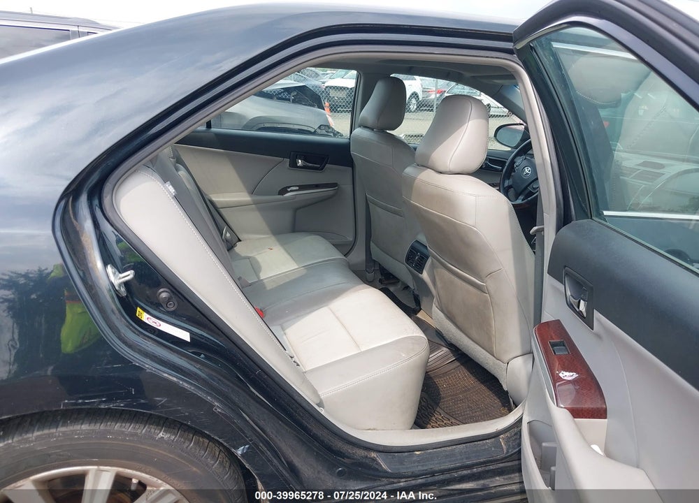 2012 TOYOTA CAMRY XLE VIN: 4T4BF1FK1CR160358