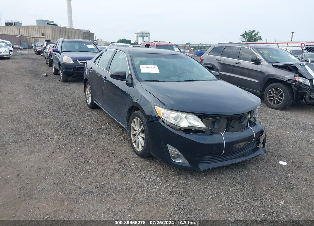 2012 TOYOTA CAMRY XLE VIN: 4T4BF1FK1CR160358