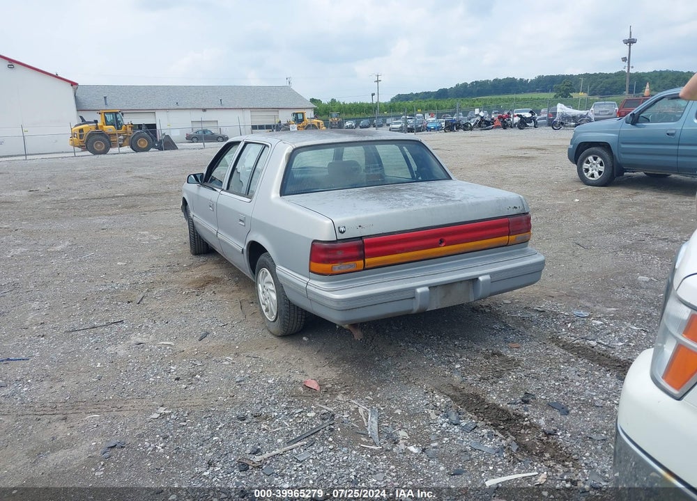 1993 DODGE SPIRIT VIN: 3B3XA46K9PT585784