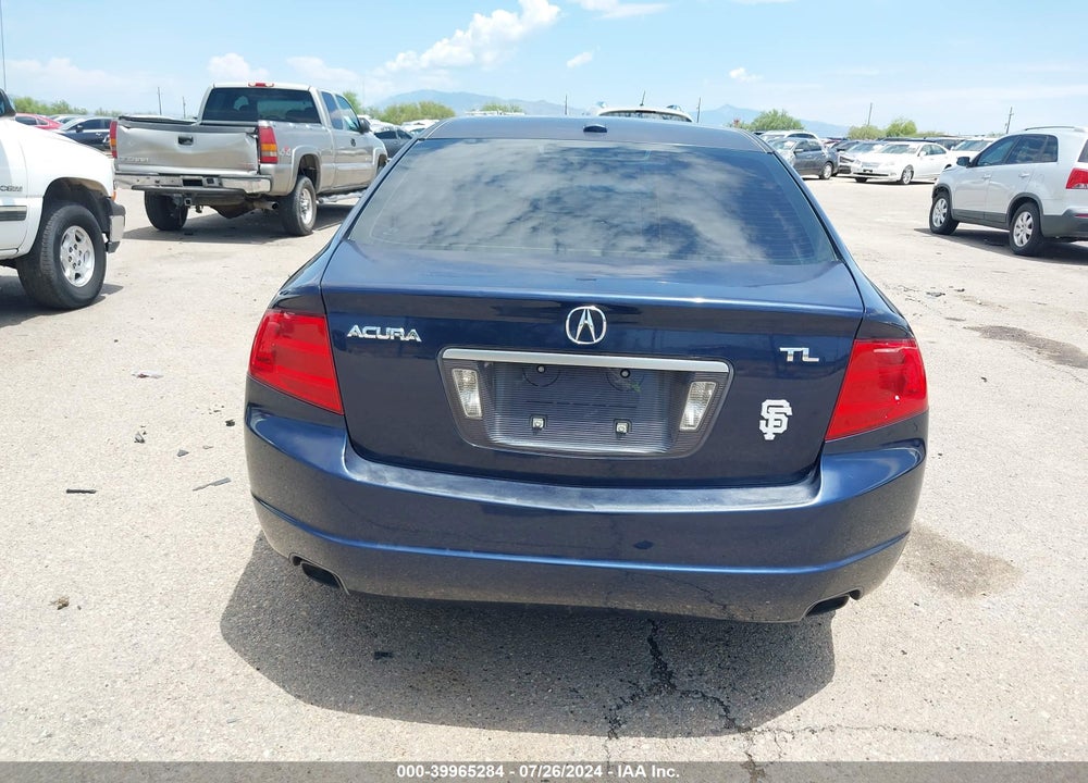 2005 ACURA TL VIN: 19UUA66215A053769
