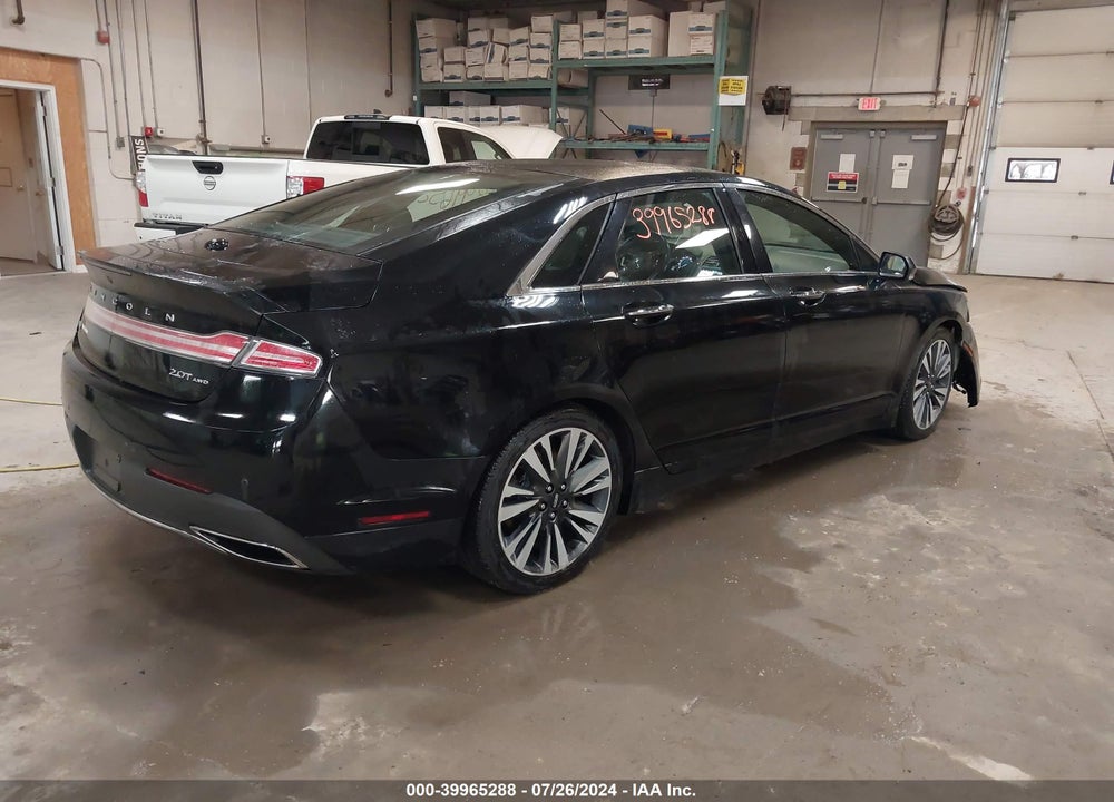 2017 LINCOLN MKZ RESERVE VIN: 3LN6L5F97HR610439
