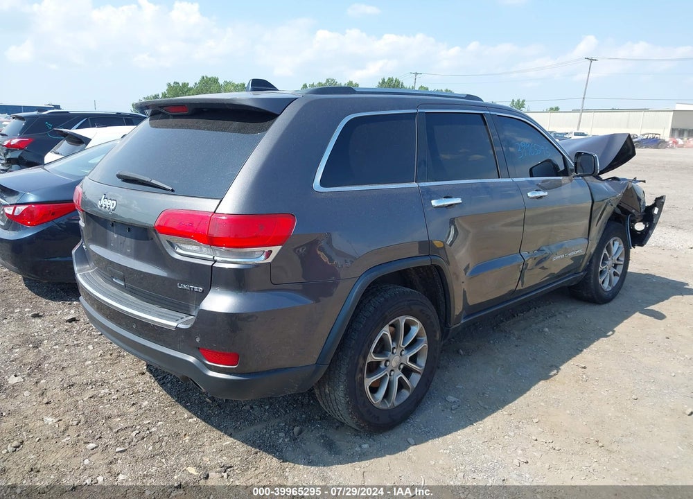 2015 JEEP GRAND CHEROKEE LIMITED VIN: 1C4RJFBG8FC182068