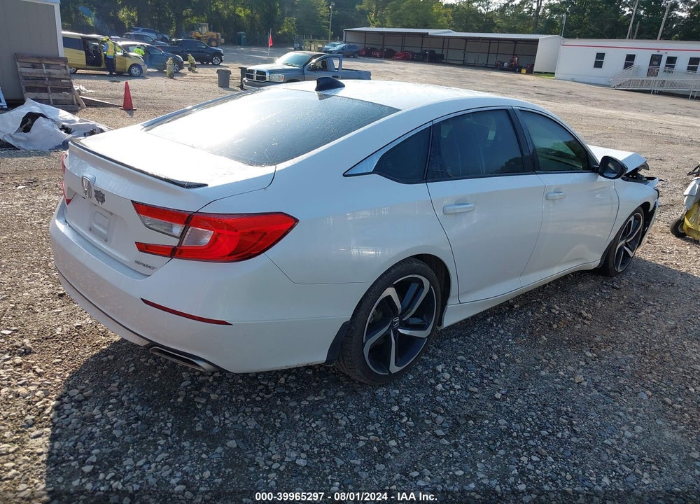 2021 HONDA ACCORD SPORT VIN: 1HGCV1F37MA016154