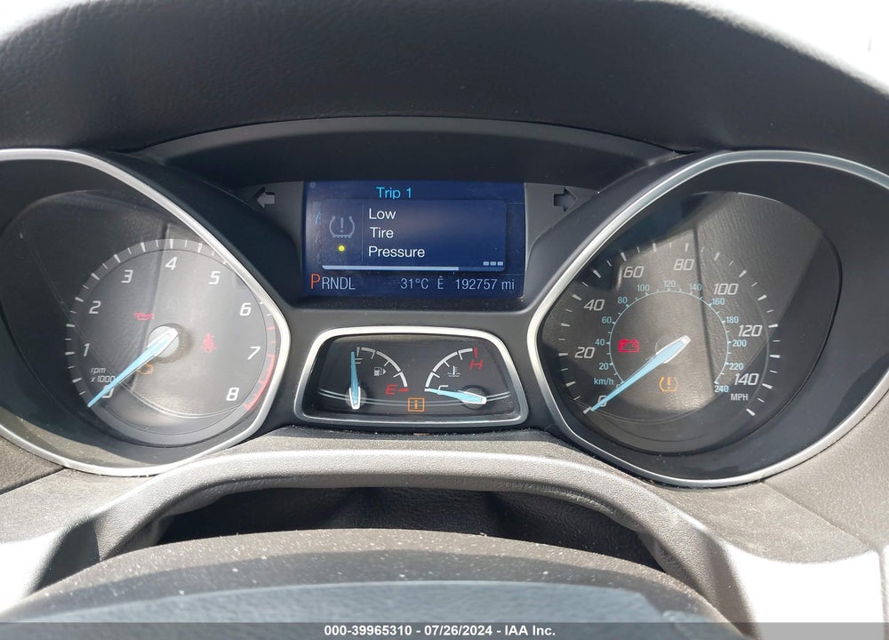 2014 FORD FOCUS SE VIN: 1FADP3F2XEL118186
