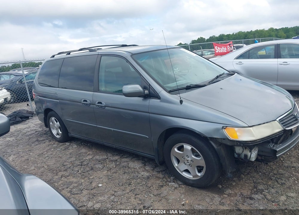 2001 HONDA ODYSSEY EX VIN: 2HKRL18681H560592