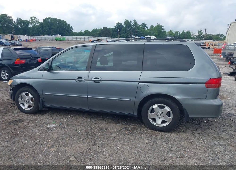 2001 HONDA ODYSSEY EX VIN: 2HKRL18681H560592