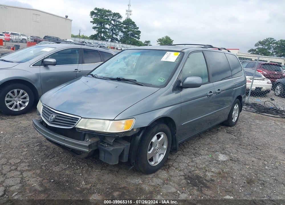 2001 HONDA ODYSSEY EX VIN: 2HKRL18681H560592