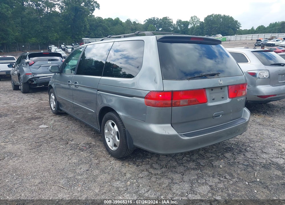 2001 HONDA ODYSSEY EX VIN: 2HKRL18681H560592