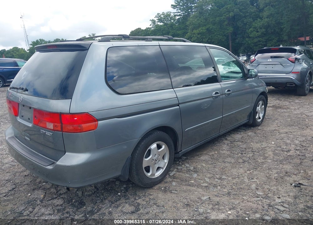 2001 HONDA ODYSSEY EX VIN: 2HKRL18681H560592