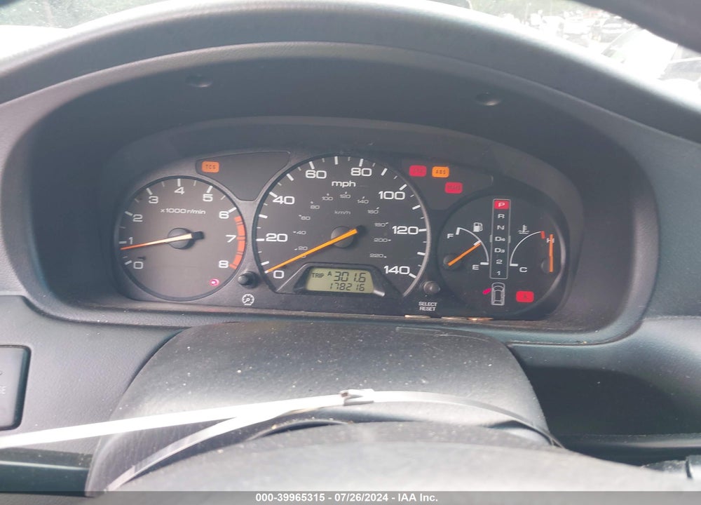 2001 HONDA ODYSSEY EX VIN: 2HKRL18681H560592