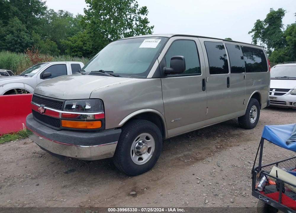 2004 CHEVROLET EXPRESS VIN: 1GAGG25U541123903