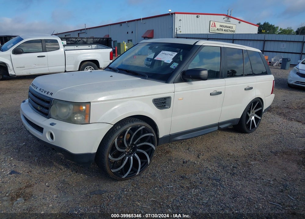 2009 LAND ROVER RANGE ROVER SPORT HSE VIN: SALSK25499A208288