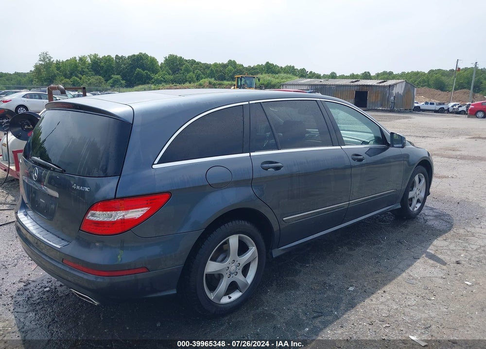 2011 MERCEDES-BENZ R 350 4MATIC VIN: 4JGCB6FE6BA116793