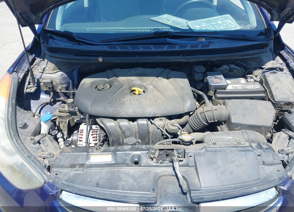 2011 HYUNDAI ELANTRA GLS VIN: 5NPDH4AE2BH030568