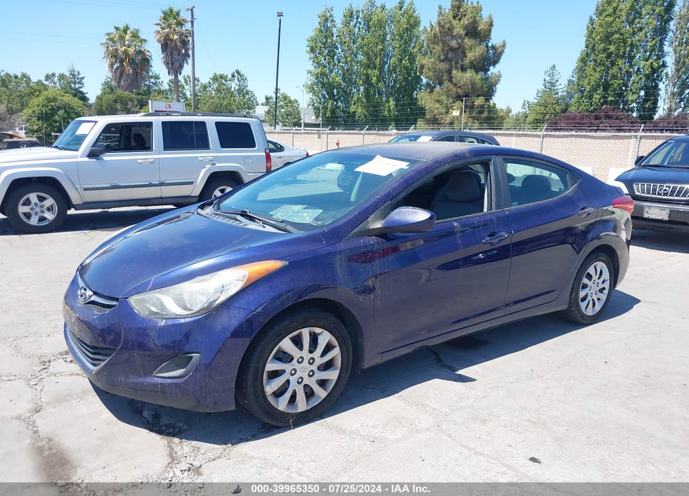 2011 HYUNDAI ELANTRA GLS VIN: 5NPDH4AE2BH030568