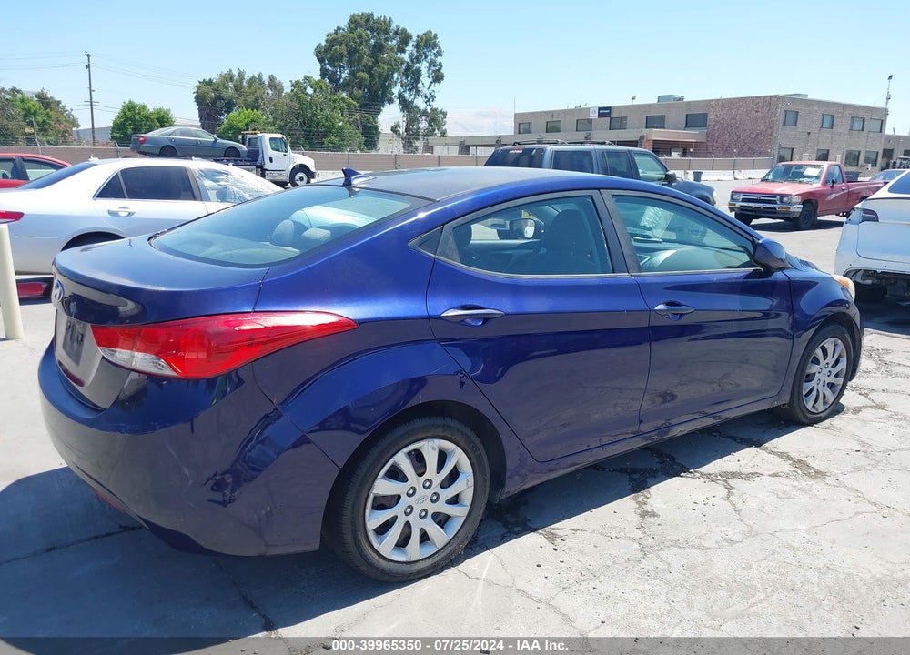 2011 HYUNDAI ELANTRA GLS VIN: 5NPDH4AE2BH030568