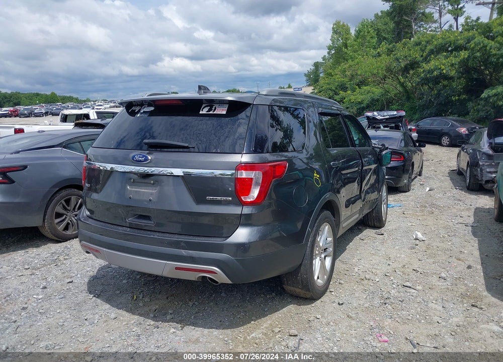 2016 FORD EXPLORER XLT VIN: 1FM5K7D80GGD20585