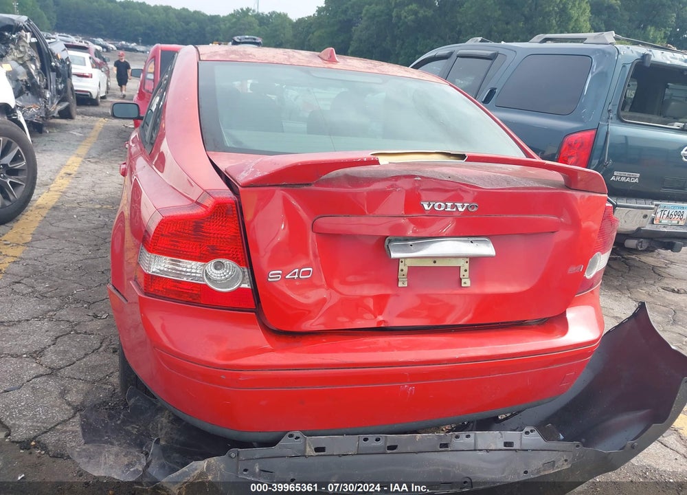 2006 VOLVO S40 2.4I VIN: YV1MS382762186579