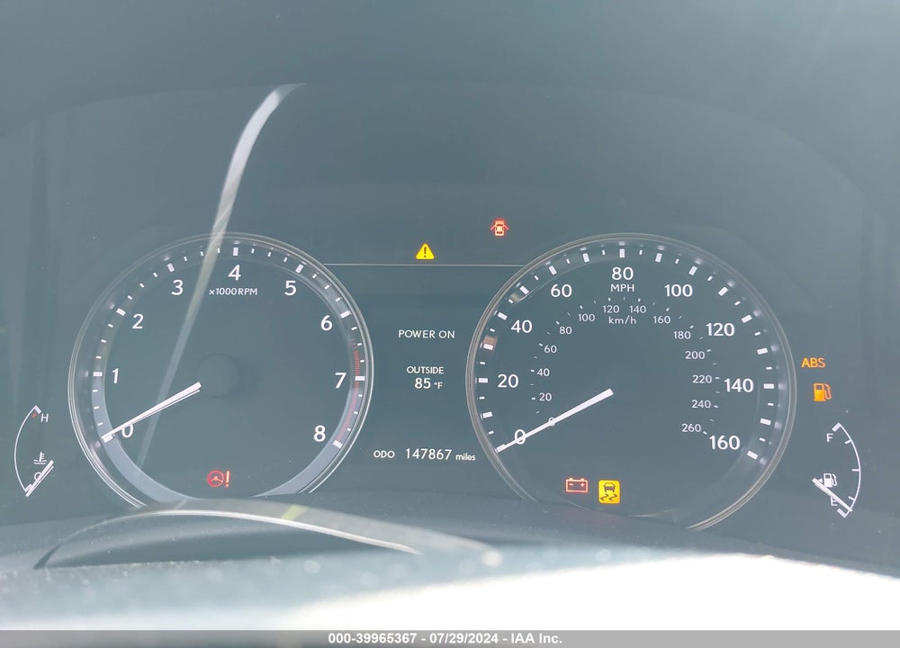 2013 LEXUS GS 350 VIN: JTHCE1BL6D5003343