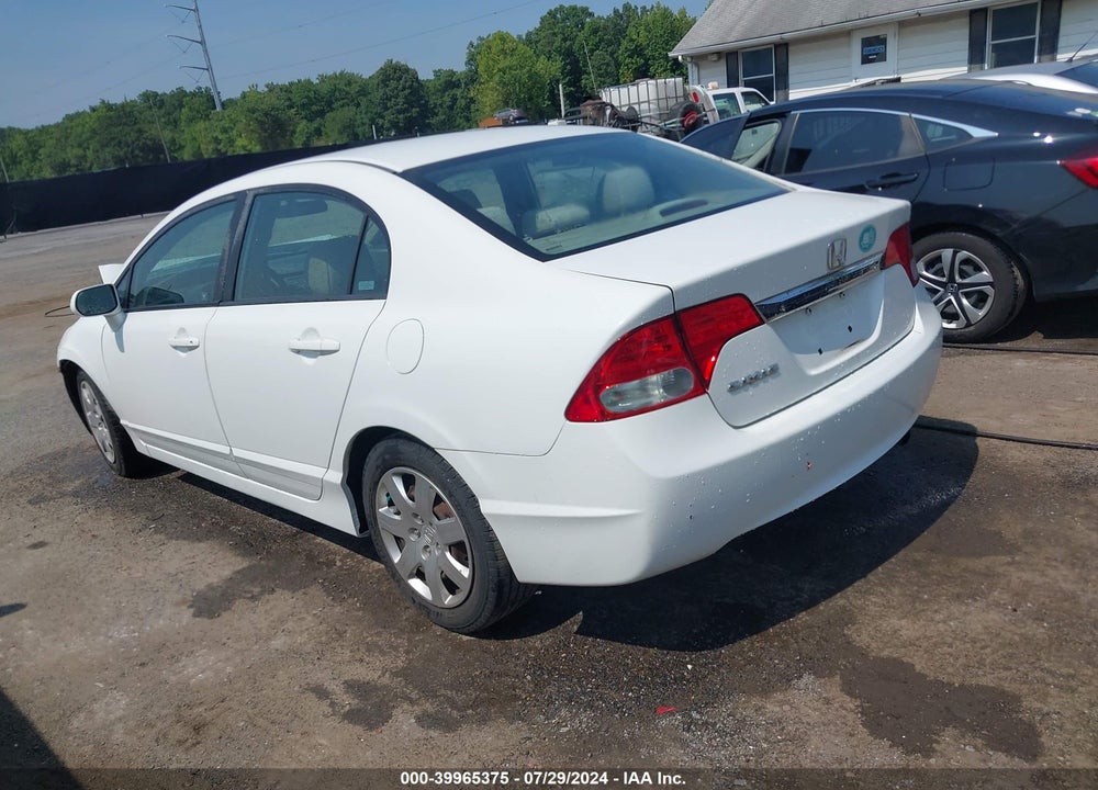 2009 HONDA CIVIC LX VIN: 2HGFA16579H535322