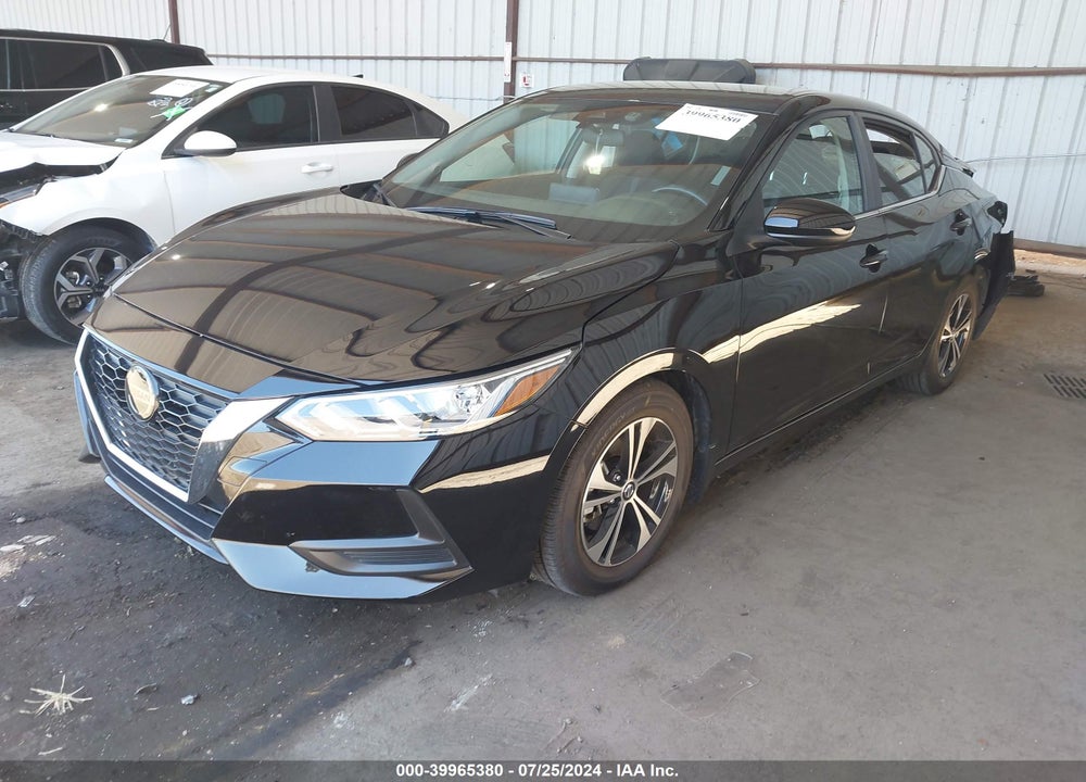 2022 NISSAN SENTRA SV XTRONIC CVT VIN: 3N1AB8CV6NY296761