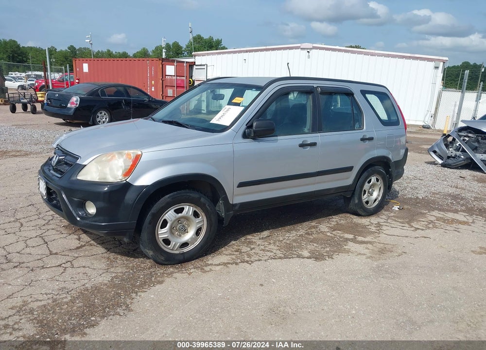 2005 HONDA CR-V LX VIN: SHSRD68525U304768