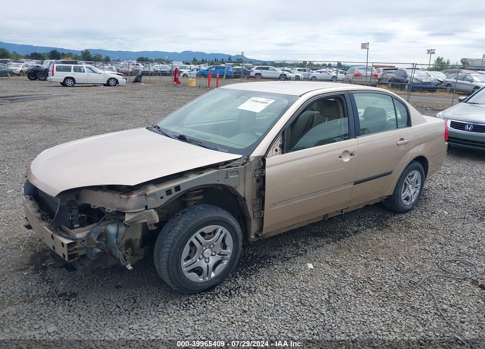 2005 CHEVROLET MALIBU VIN: 1G1ZS52F05F225869
