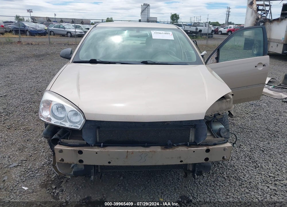 2005 CHEVROLET MALIBU VIN: 1G1ZS52F05F225869