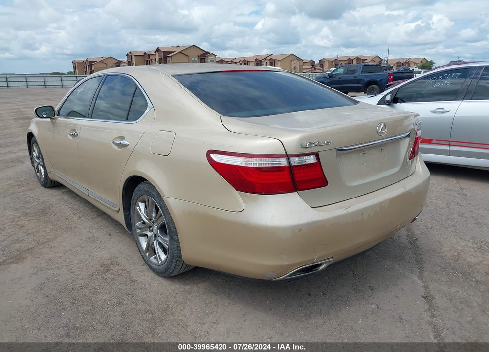 2007 LEXUS LS 460 VIN: JTHBL46F175008929