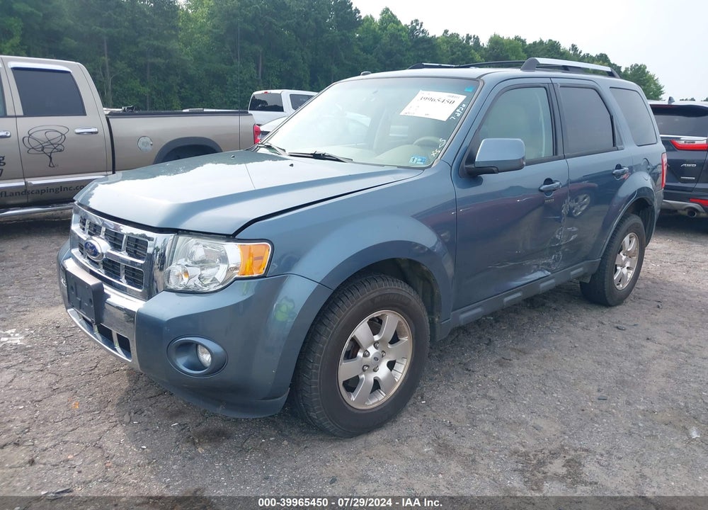 2012 FORD ESCAPE LIMITED VIN: 1FMCU0EG7CKB15836